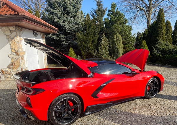 Chevrolet Corvette cena 459555 przebieg: 21337, rok produkcji 2020 z Reda małe 497